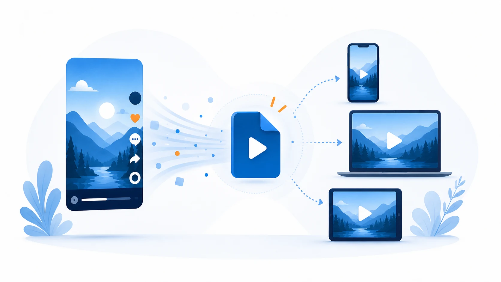 How to Save TikTok Videos as MP4 editorial illustration