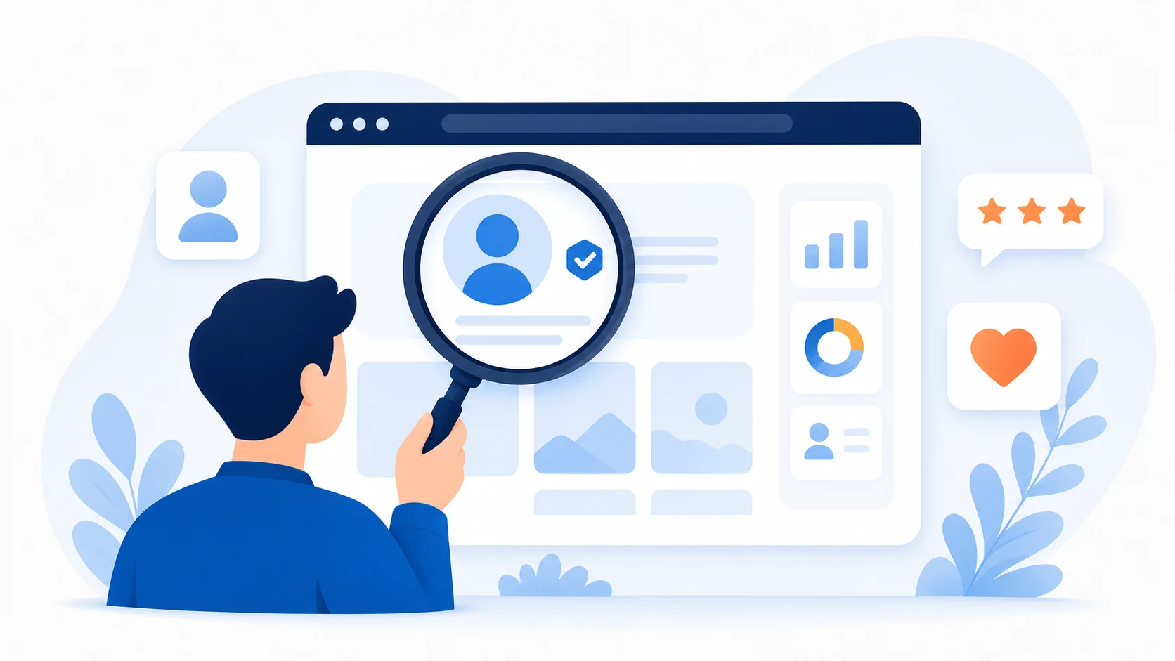 How to View Public TikTok Profiles Online editorial illustration
